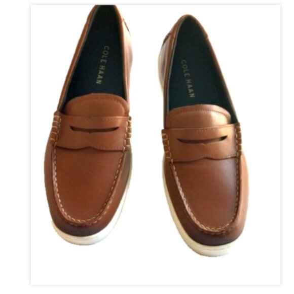 Cole Haan Nantucket Penny Loafer Men\'s 11 Brown Leather Slip On Shoe C38626 COA main image 9